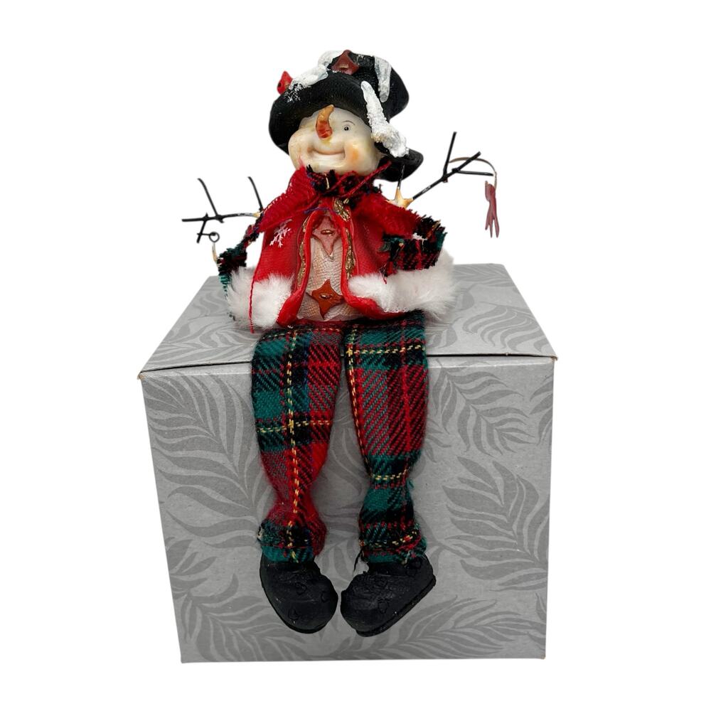 New Flomo Snowman Shelf Sitter Figurine Christmas Decoration